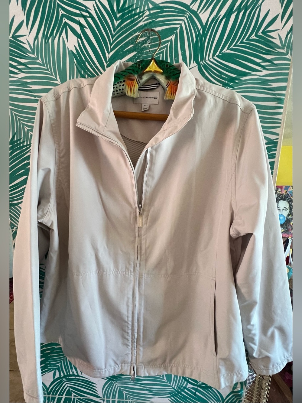 Cutter & Buck Lightweight Zip-Up Utility Wind Breaker Jacket Sz XL nwot